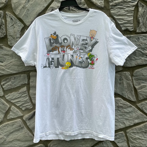Loony Tunes Graphic T Shirt Large - Picture 1 of 5